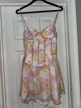 For love & lemons corset dress